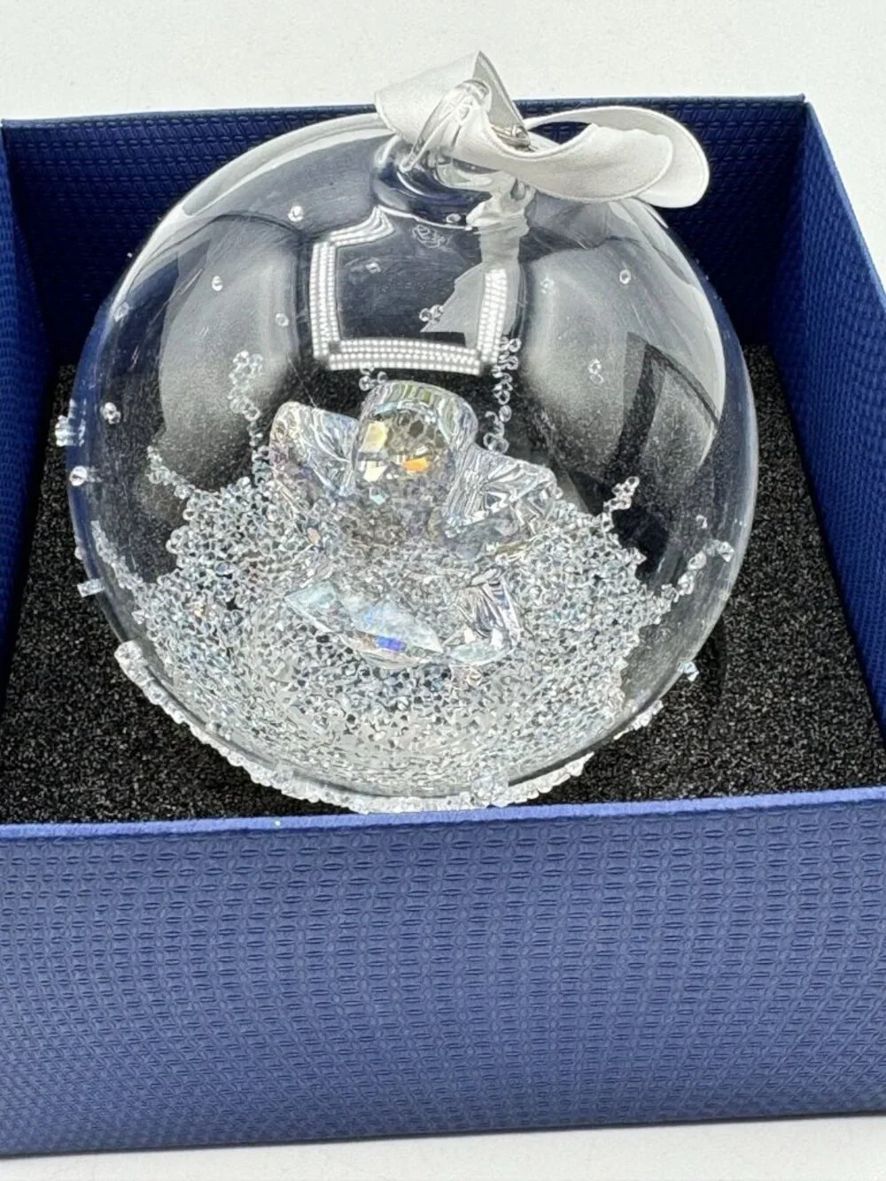 2015 Swarovski Annual Christmas Ball Ornament Original Box